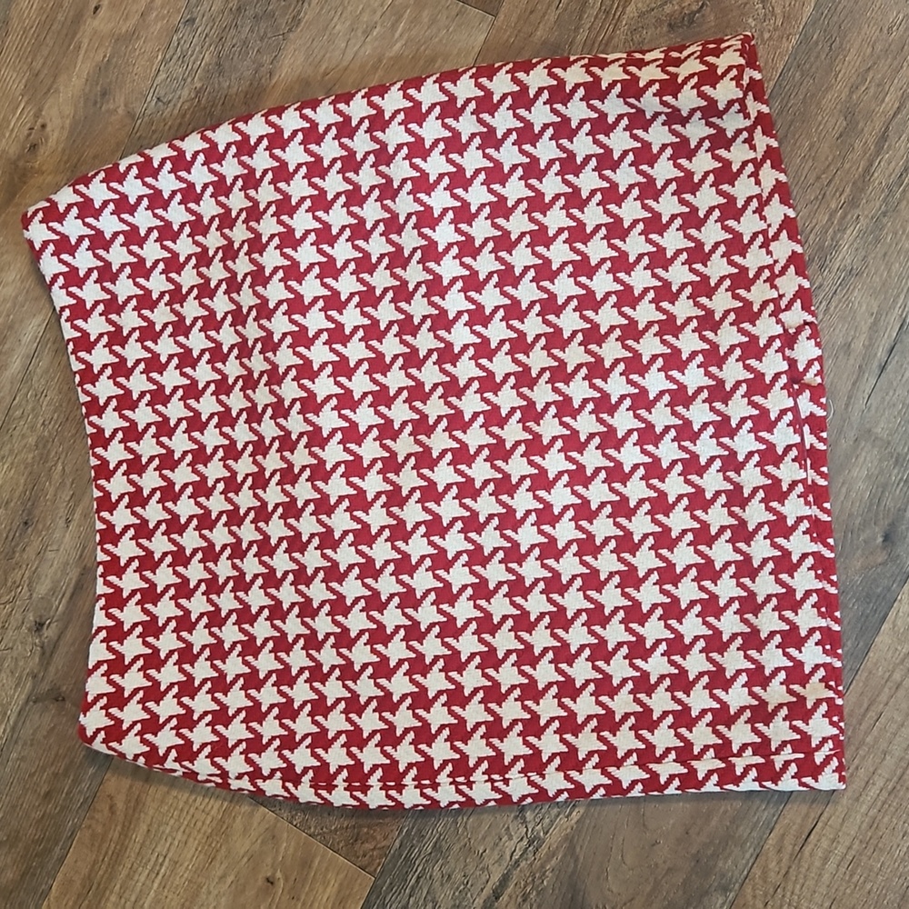 👗TALBOTS RED AND WHITE PENCIL SKIRT👗 - Picture 3 of 7